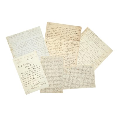 Lot 33 - [MEDICINE] AGNEW, CORNELIUS REA. Large archive...