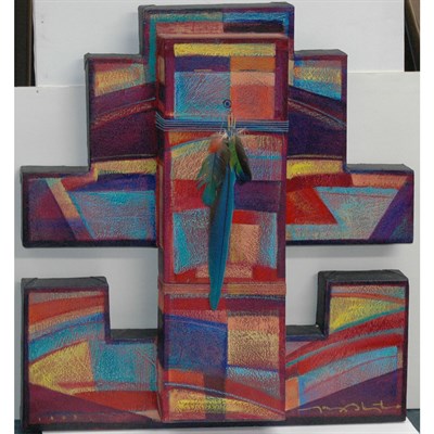 Lot 2 - Tony Abeyta American, b. 1965 Abstract, Ritual,...