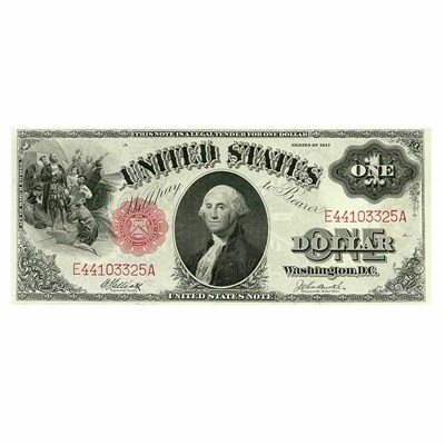 Lot 132 - United States Bank Note, $1 1917 Legal Tender, Fr. 37