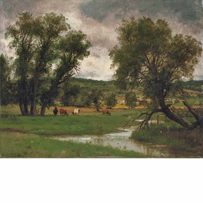 Lot 8 - Thomas Worthington Whittredge American,...