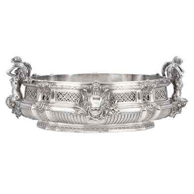 Lot 309 - French Silver Figural Center Bowl Maison...