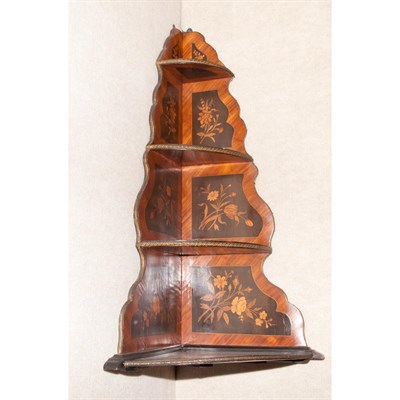 Lot 195 - Napoleon III Metal Mounted Marquetry Inlaid...