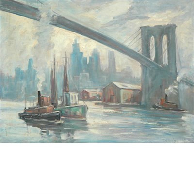 Lot 95 - Bela de Tirefort American, 1894-1993 Brooklyn...