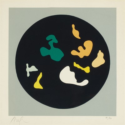 Lot 6 - Jean (Hans) Arp (1886-1966) SOLEIL RECERCLE...