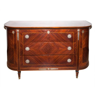 Lot 202 - Regency Style Mahogany Commode Height 34...