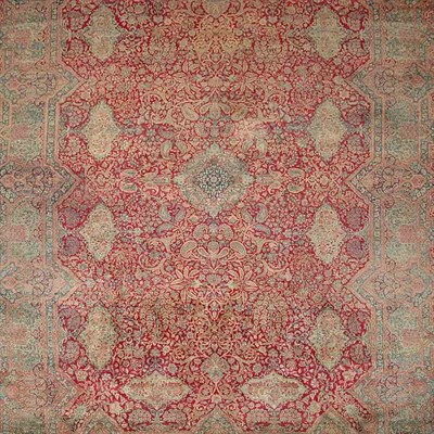 Lot 546 - Kirman Carpet Southeast Persia, second quarter...
