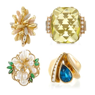 Lot 133 - Thirteen Rings