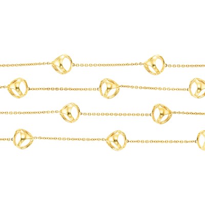 Lot 371 - Gold Chain Necklace