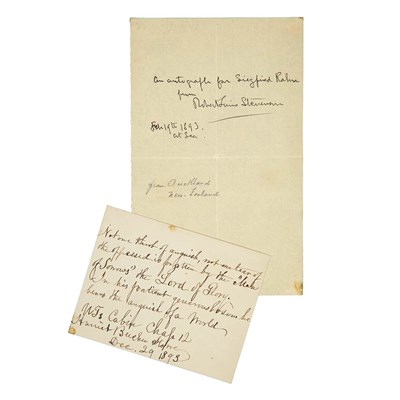 Lot 233 - [AUTOGRAPHS] A group of nineteenth century...