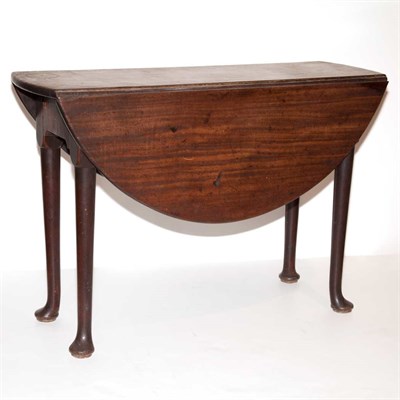 Lot 502 - George II Mahogany Drop-Leaf Table Height 28...