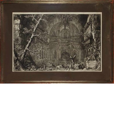 Lot 111 - Giovanni Battista Piranesi PROSPETTIVA DELLO...