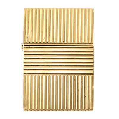 Lot 176 - Gold Cigarette Lighter