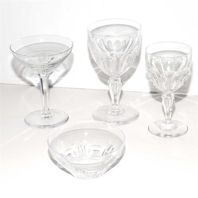 Lot 487 - Assembled Glass Stemware Service Approximately...