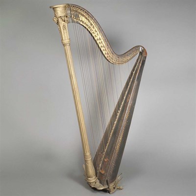 Lot 169 - Dodd Harp London, 19th century In the Regency...