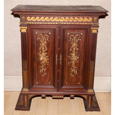Lot 545 - Louis XVI Style Carved and Parcel Painted...