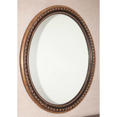 Lot 331 - Neoclassical Style Painted Mirror Height 40...