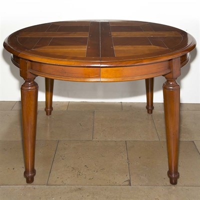 Lot 320 - French Provincial Style Fruitwood Dining Table...