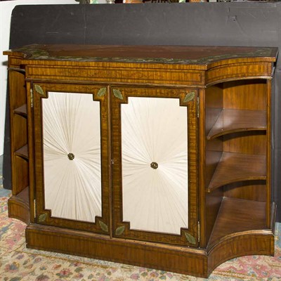 Lot 223 - Edwardian Painted Mahogany Side Cabinet Height...