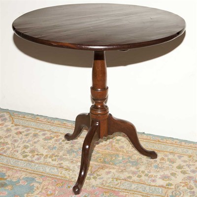 Lot 211 - Georgian Style Mahogany Tilt-Top Table Height...