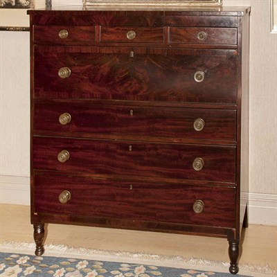 Lot 160 - Classical Mahogany Chest of Drawers Height 50...