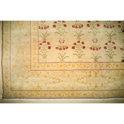 Lot 587 - Agra Style Carpet India/Romania, contemporary...