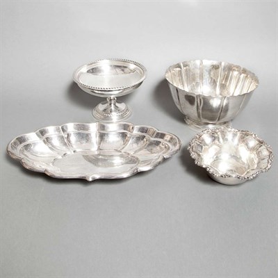 Lot 409 - Group of Nine Sterling Silver Table Articles...