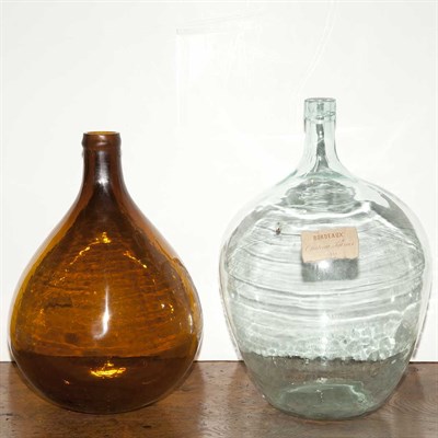 Lot 289 - Group of Four Glass Wine Jugs Height of...