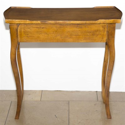 Lot 340 - Provincial Fruitwood Side Table Height 26...