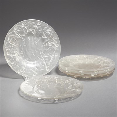 Lot 347 - Set of Eleven Phoenix & Consolidated Glass...