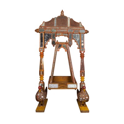 Lot 169 - Southeast Asian Painted and Mirrored Child's...