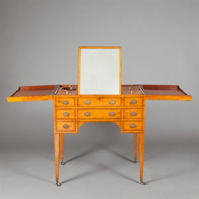 Lot 379 - George III Satinwood Dressing Table Height 33...