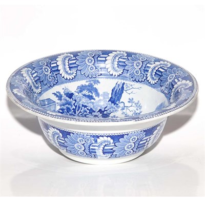 Lot 503 - English Transfer Decorated Blue and White...