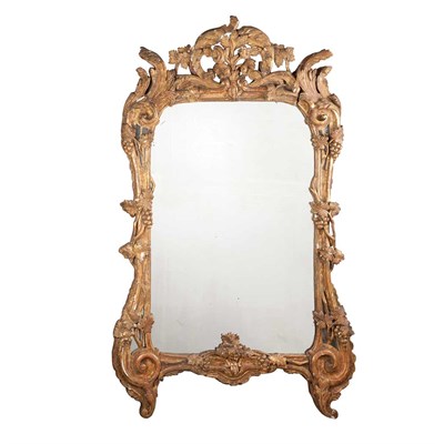 Lot 160 - Louis XV Gilt-Wood Mirror 18th/19th Century...