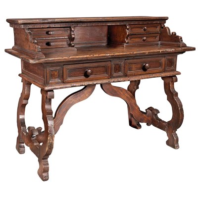 Lot 172 - Spanish Walnut Writing Table 18th Century The...