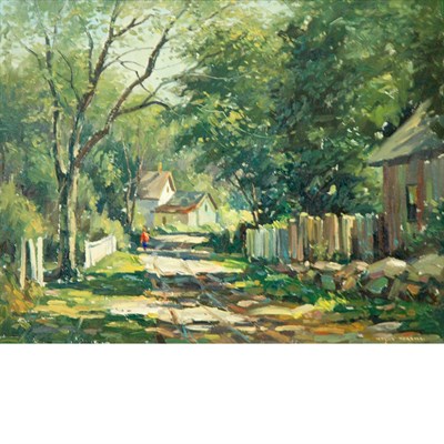 Lot 54 - Wayne Beam Morrell American, b. 1923 Country...