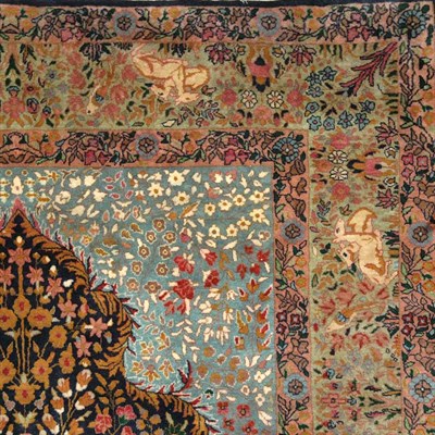 Lot 435 - Kirman Prayer Rug Southeast Persia, early 20th...