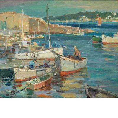 Lot 16 - Antonio Cirino American, 1889-1983 New England...