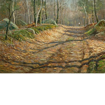 Lot 76 - Wayne Beam Morrell American, b. 1923 Trail...