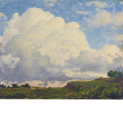 Lot 20 - Charles Courtney Curran American, 1861-1942...