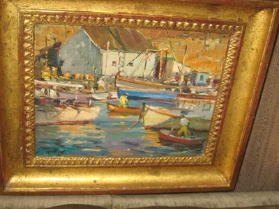 Lot 26 - Antonio Cirino American, 1889-1983 Fishing...