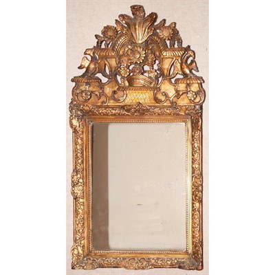 Lot 234 - Italian Rococo Style Gold Painted Mirror...