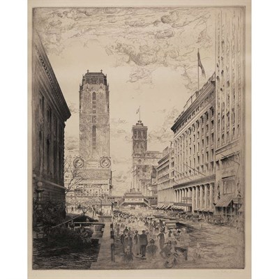Lot 5 - John Taylor Arms (1887-1953) WEST FORTY-SECOND...