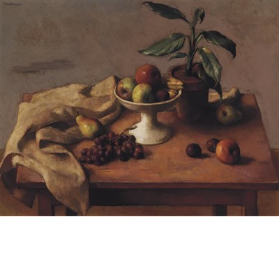 Lot 12 - Robert Brackman American, 1898-1980 The Plant...