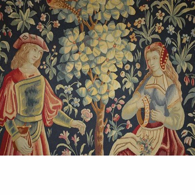 Lot 406 - Aubusson Tapestry France, 19th century The...