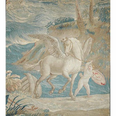 Lot 556 - Brussels Tapestry Fragment 18th Century...