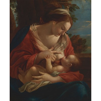Lot 39 - Attributed to Michel Dorigny Madonna and Child...