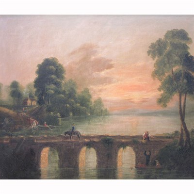 Lot 81 - Attributed to Joseph Rusling Meeker (i) Farm...