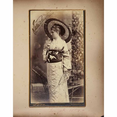 Lot 99 - [LANGTRY, LILLIE] Presentation album of...