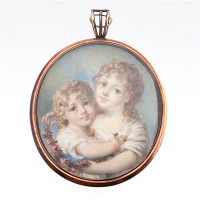 Lot 77 - James Nixon British, 1741-1812 Portrait...
