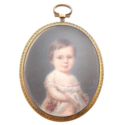 Lot 80 - Adelaide-Isabelle-Antonine Lapoter French,...